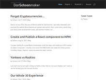 Tablet Screenshot of danielschoonmaker.com